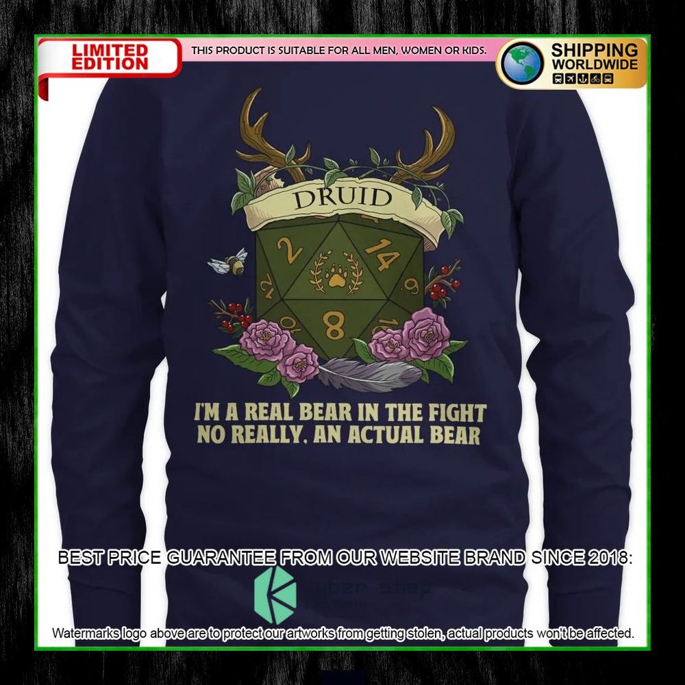 Dungeons and Dragons Druid I'm A Real Bear In The Fight No Really Hoodie, Shirt 18 Dungeons and Dragons Druid I'm A Real Bear In The Fight No Really Hoodie, Shirt word1