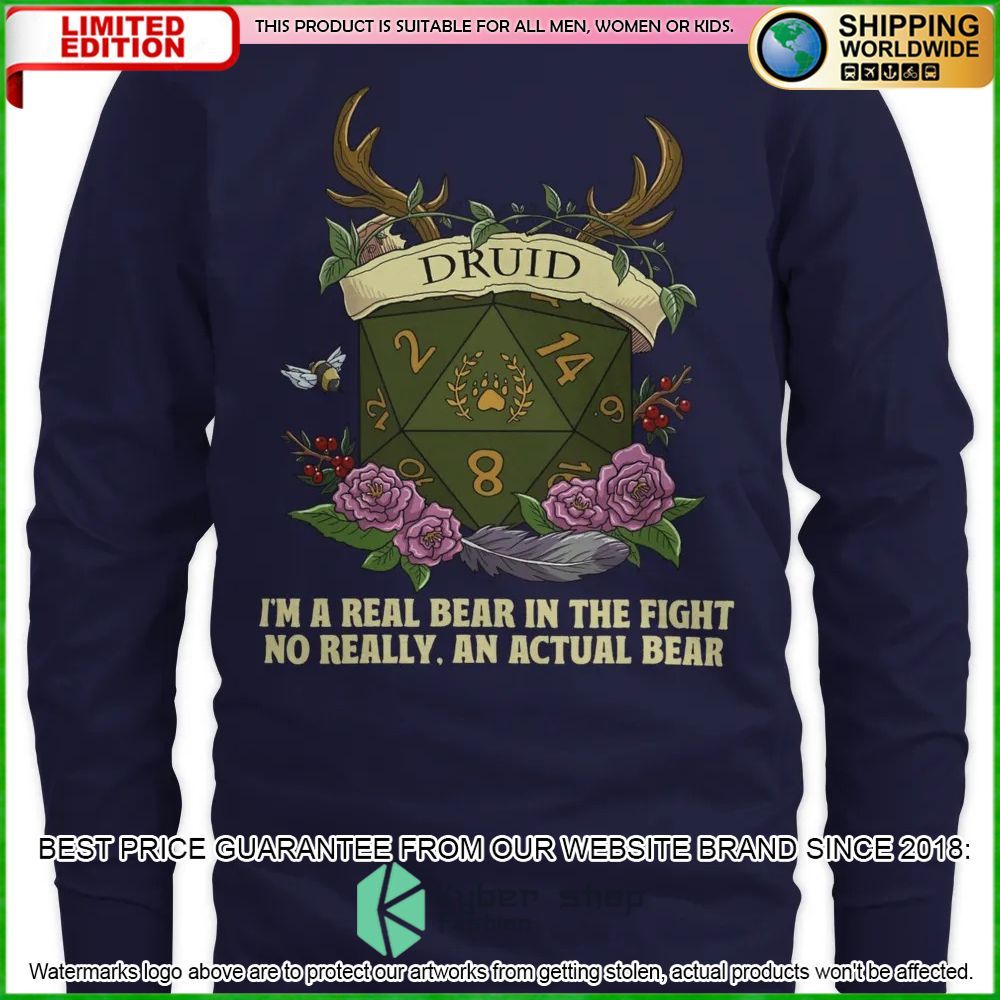 Dungeons and Dragons Druid I'm A Real Bear In The Fight No Really Hoodie, Shirt 8 Dungeons and Dragons Druid I'm A Real Bear In The Fight No Really Hoodie, Shirt word1