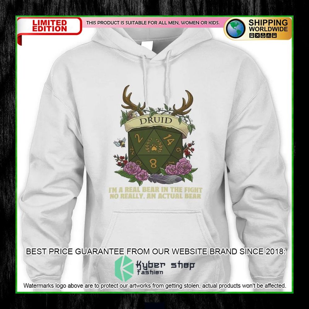 Dungeons and Dragons Druid I'm A Real Bear In The Fight No Really Hoodie, Shirt 19 Dungeons and Dragons Druid I'm A Real Bear In The Fight No Really Hoodie, Shirt word1