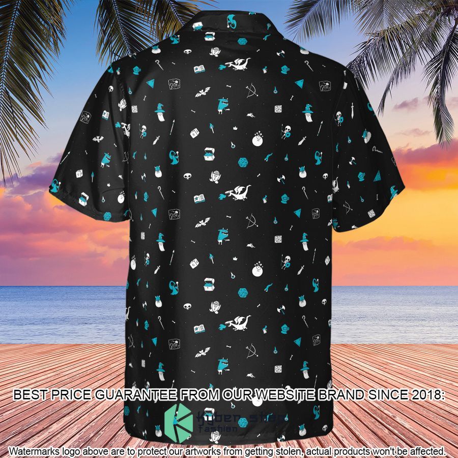 Dungeons and Dragons Pattern Hawaiian Shirt 3 Dungeons and Dragons Pattern Hawaiian Shirt word2