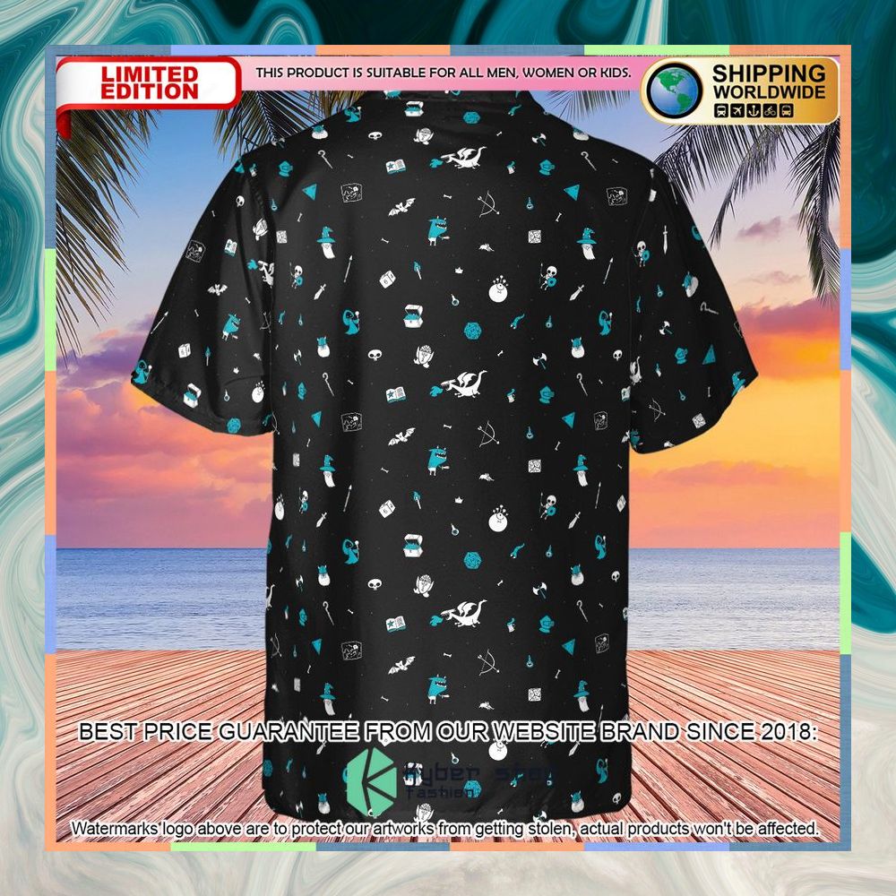 Dungeons and Dragons Pattern Hawaiian Shirt 7 Dungeons and Dragons Pattern Hawaiian Shirt word2