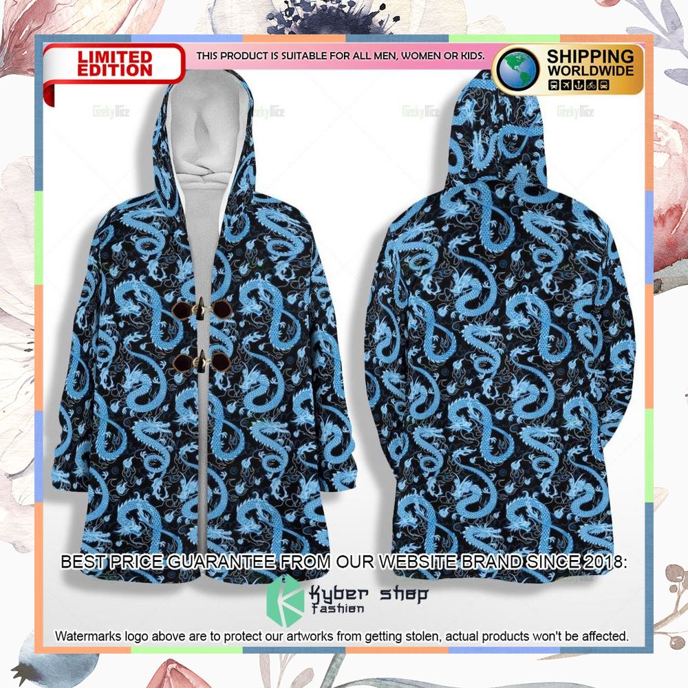 Dungeons & Dragons Blue Dragon Hooded Cloak 5 Dungeons & Dragons Blue Dragon Hooded Cloak word3