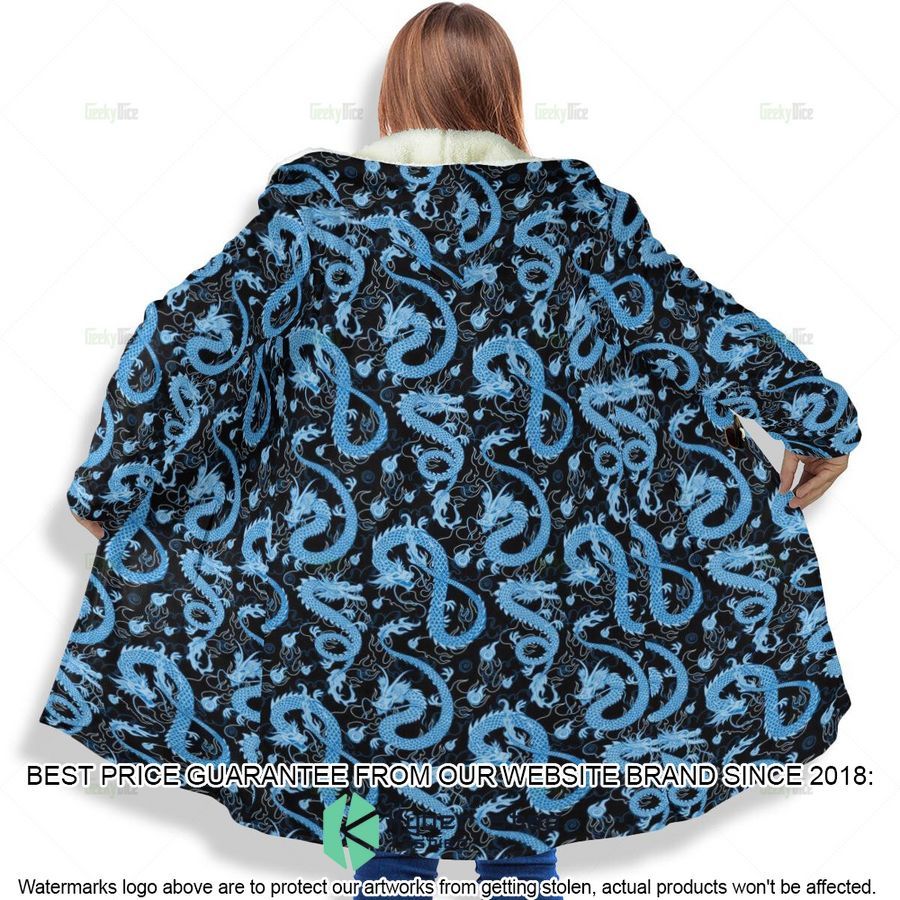 Dungeons & Dragons Blue Dragon Hooded Cloak 3 Dungeons & Dragons Blue Dragon Hooded Cloak word3