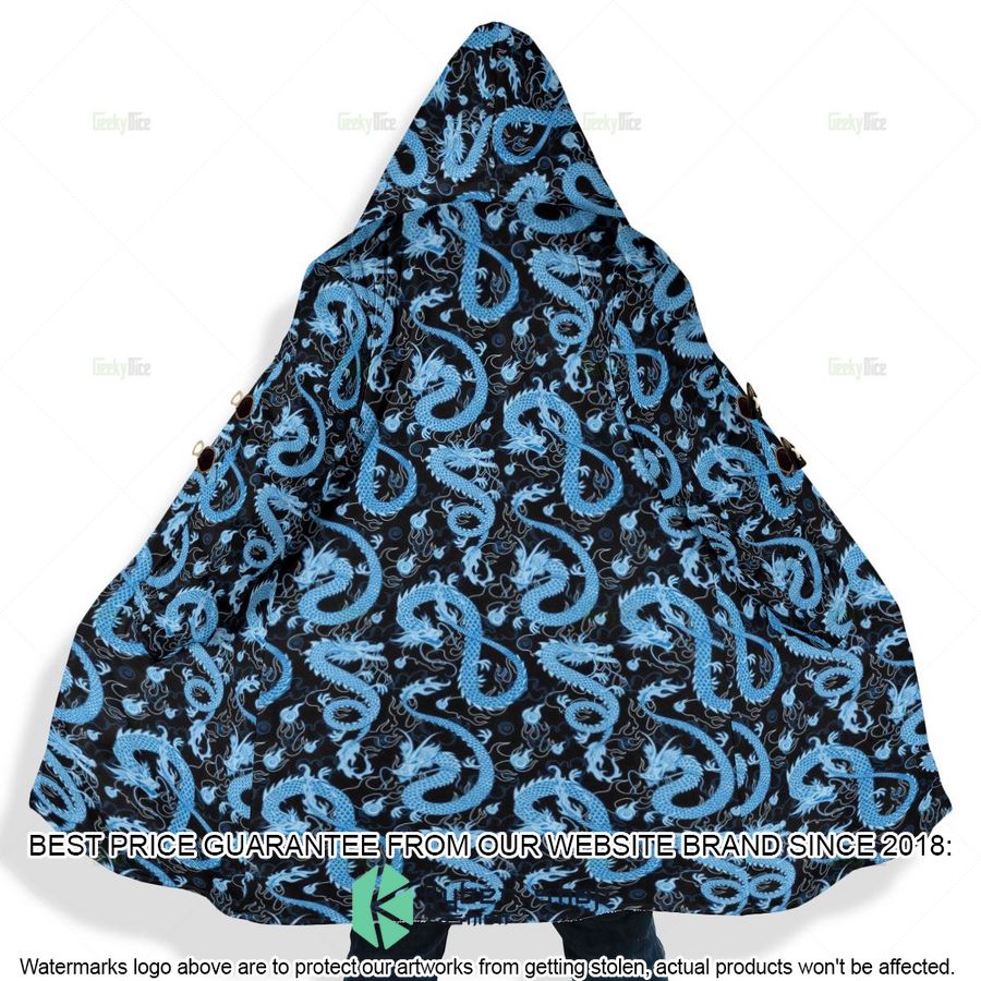 Dungeons & Dragons Blue Dragon Hooded Cloak 4 Dungeons & Dragons Blue Dragon Hooded Cloak word3