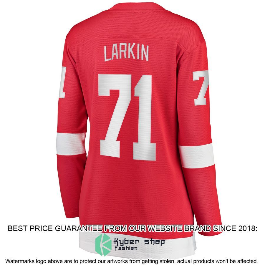 Dylan Larkin Detroit Red Wings Women's Home Red Hockey Jersey 3 Dylan Larkin Detroit Red Wings Women's Home Red Hockey Jersey word3