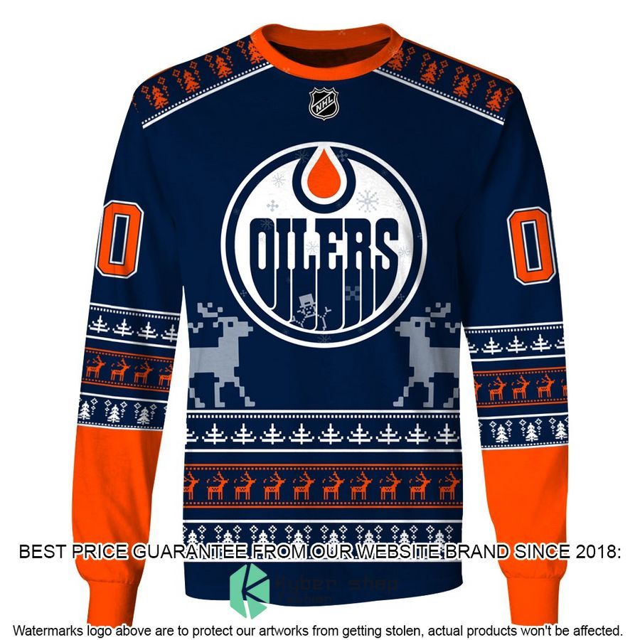 Edmonton Oilers Christmas CUSTOM Shirt, Hoodie 3 Edmonton Oilers Christmas CUSTOM Shirt, Hoodie word2