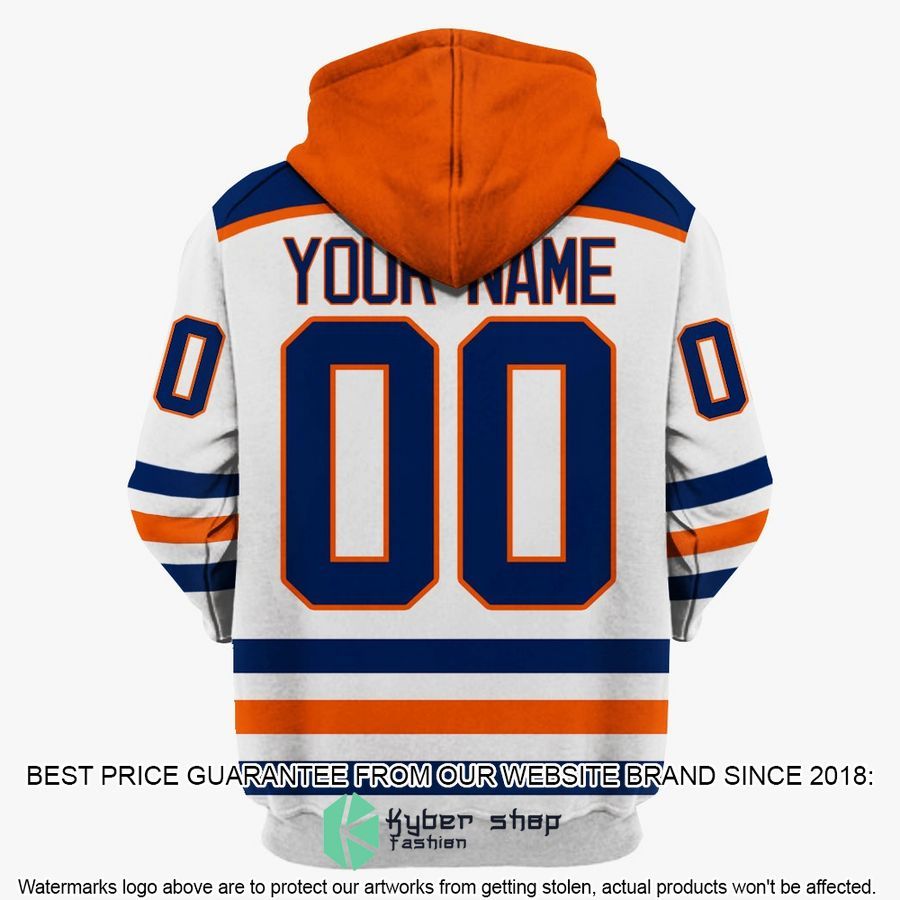 Edmonton Oilers white CUSTOM Shirt, Hoodie 5 Edmonton Oilers white CUSTOM Shirt, Hoodie word1