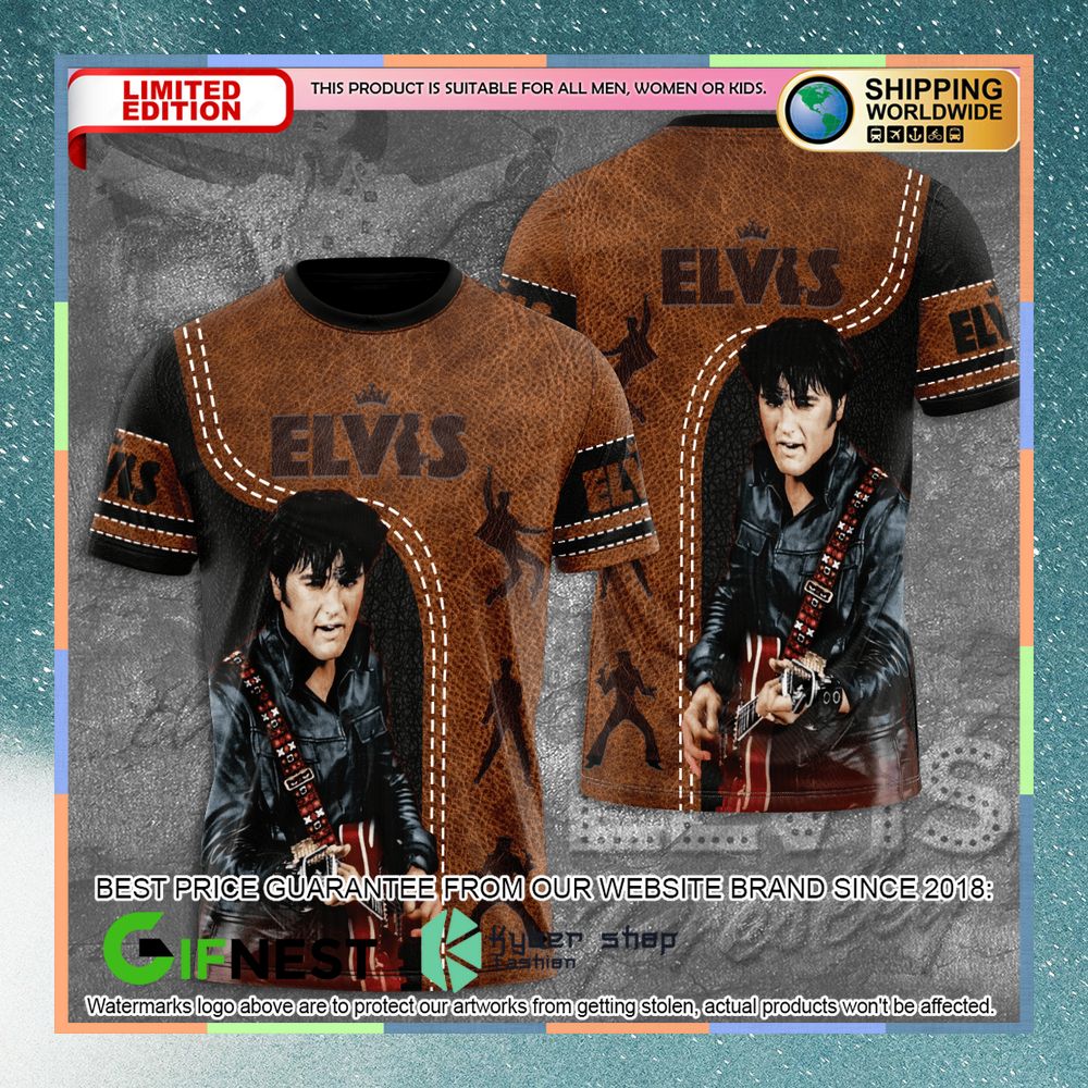 Elvis Presley brown Shirt, Hoodie 3 Elvis Presley brown Shirt, Hoodie word3