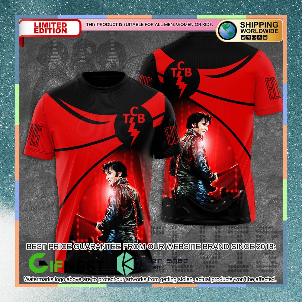 Elvis Presley red Shirt, Hoodie 3 Elvis Presley red Shirt, Hoodie word3