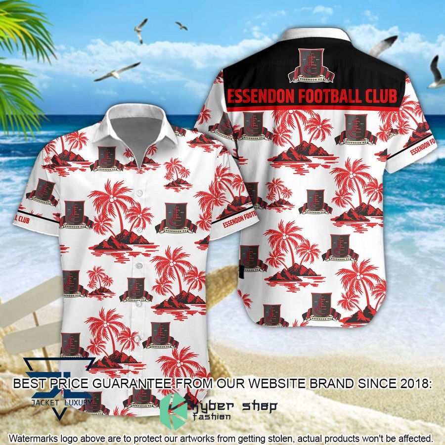 Essendon Football Club Hawaiian Shirt, Shorts