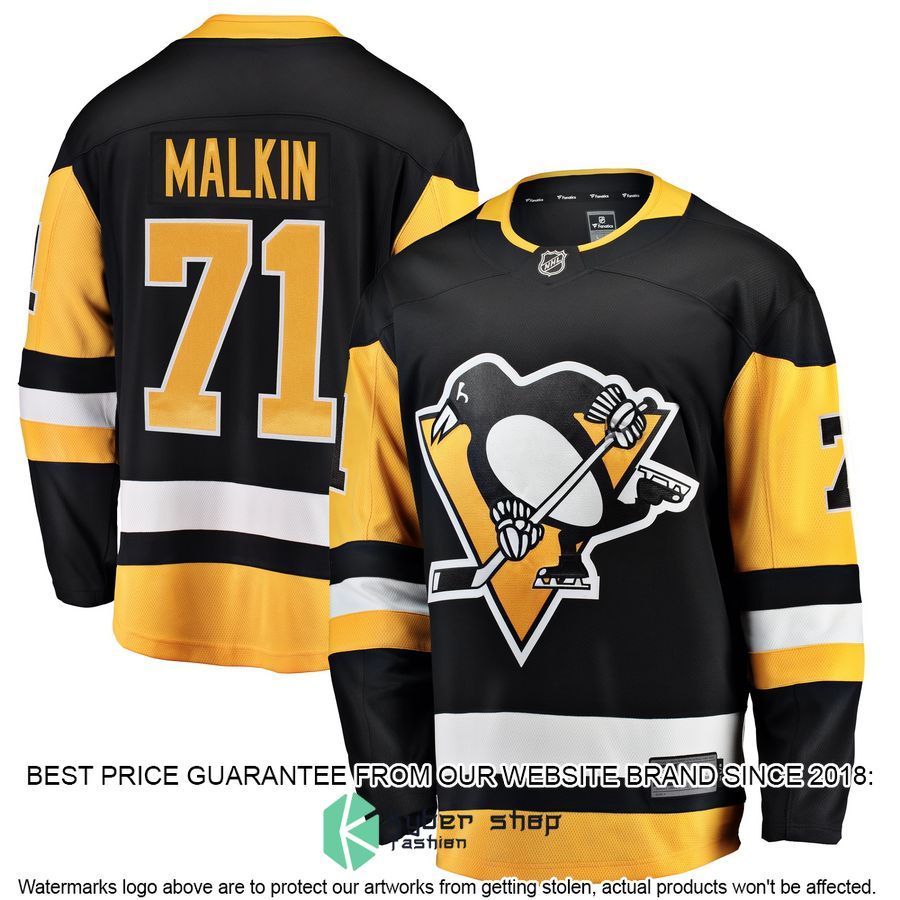 Evgeni Malkin Pittsburgh Penguins Breakaway Black Hockey Jersey 4 Evgeni Malkin Pittsburgh Penguins Breakaway Black Hockey Jersey word3
