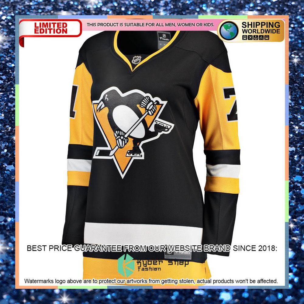 Evgeni Malkin Pittsburgh Penguins Women's Home Black Hockey Jersey 6 Evgeni Malkin Pittsburgh Penguins Women's Home Black Hockey Jersey word3