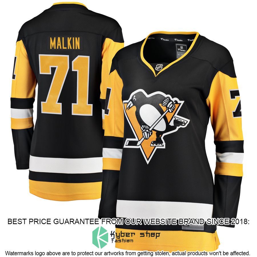 Evgeni Malkin Pittsburgh Penguins Women's Home Black Hockey Jersey 4 Evgeni Malkin Pittsburgh Penguins Women's Home Black Hockey Jersey word3