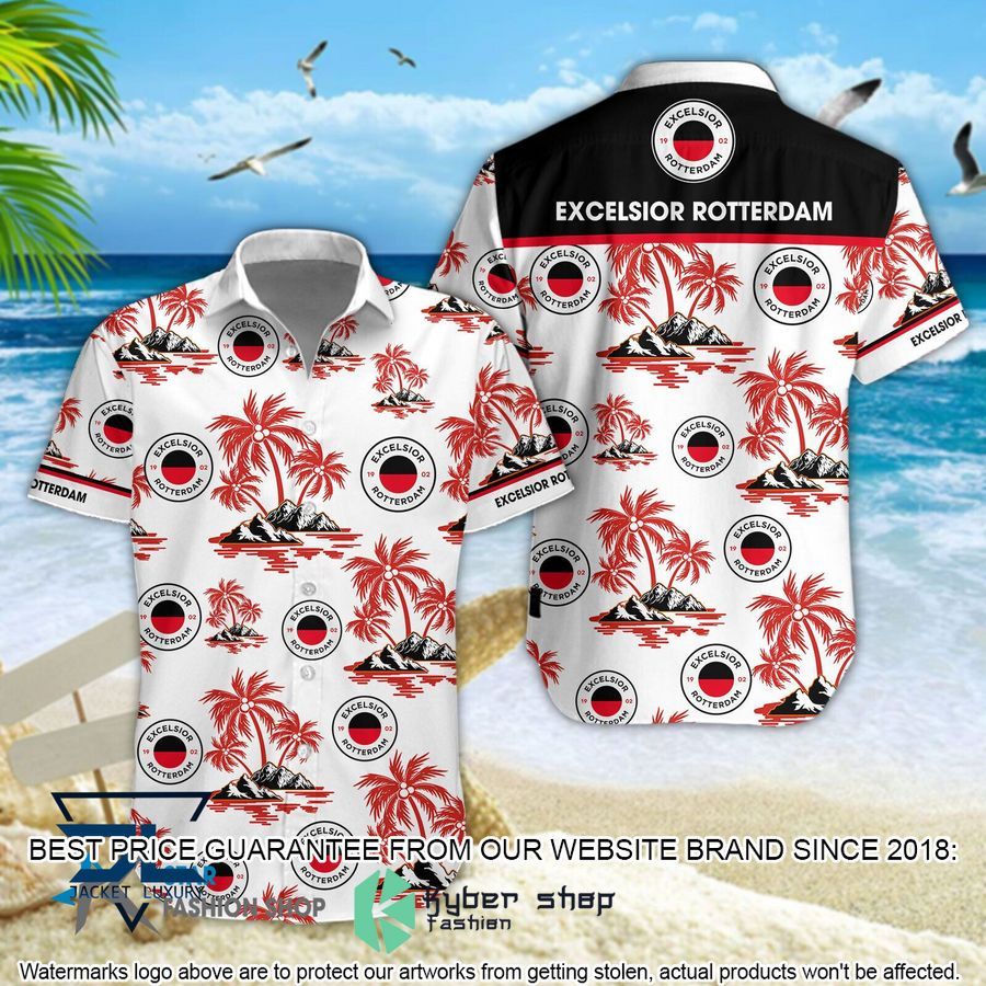 Excelsior Rotterdam Hawaiian Shirt, Shorts