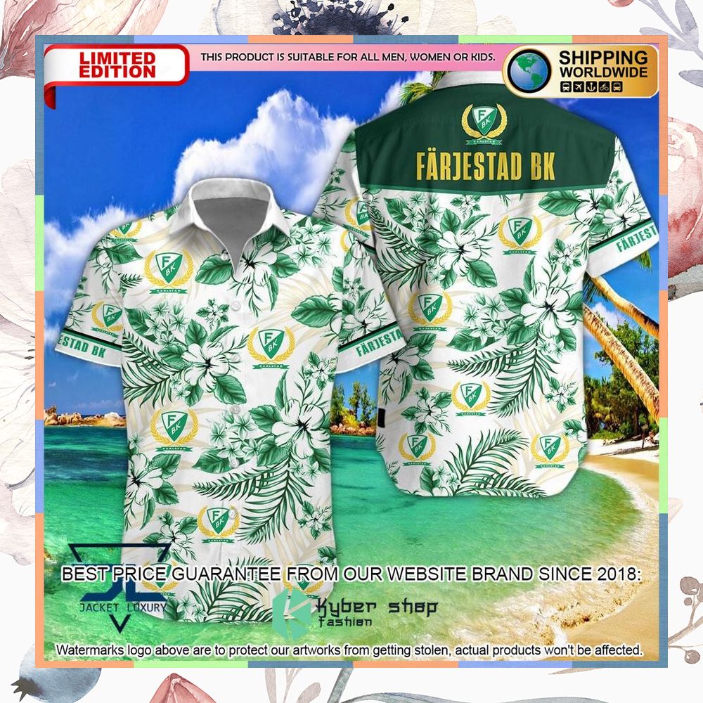 Farjestad BK Hawaiian Shirt, Shorts 5 Farjestad BK Hawaiian Shirt, Shorts word1