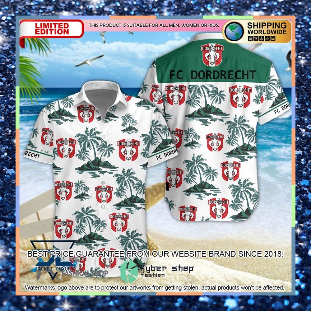 FC Dordrecht Hawaiian Shirt, Shorts 3 FC Dordrecht Hawaiian Shirt, Shorts word1