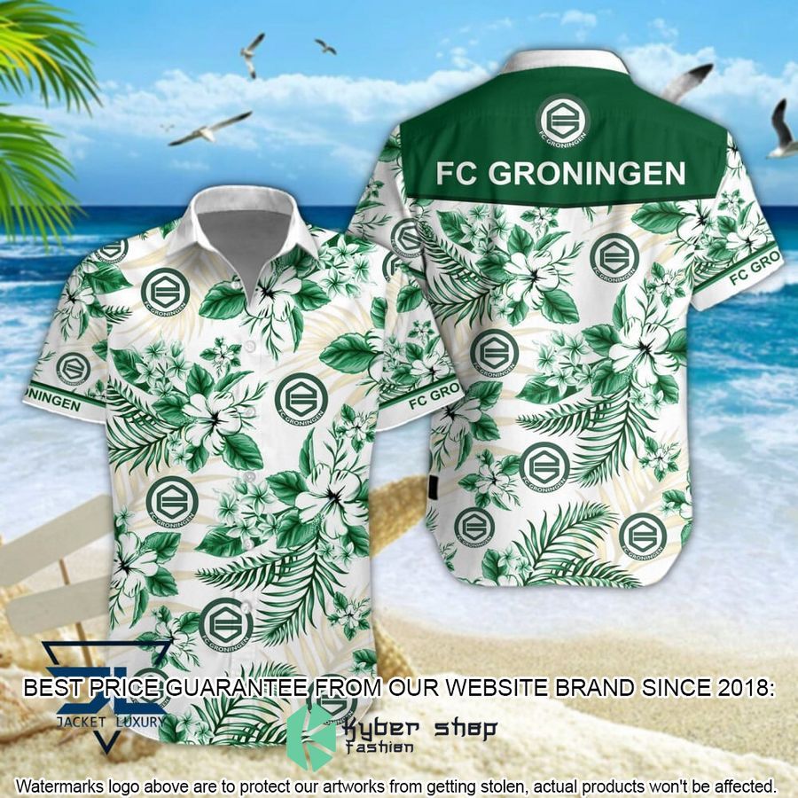 FC Groningen Hibiscus Hawaiian Shirt, Shorts