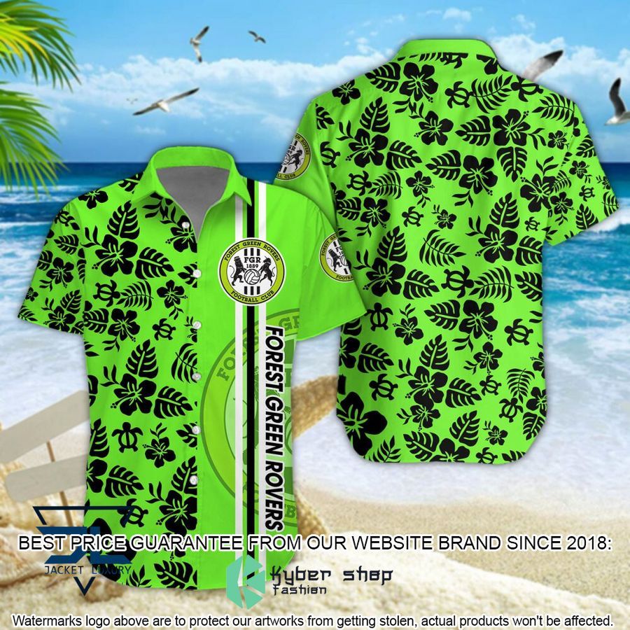 Forest Green Rovers Hawaiian Shirt, Shorts