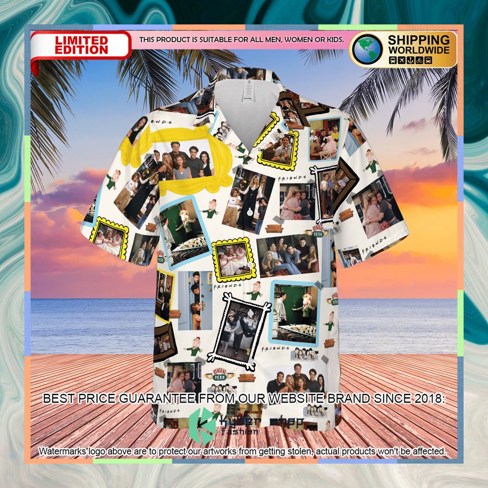 FRIENDS Hawaiian Shirt 6 FRIENDS Hawaiian Shirt word2