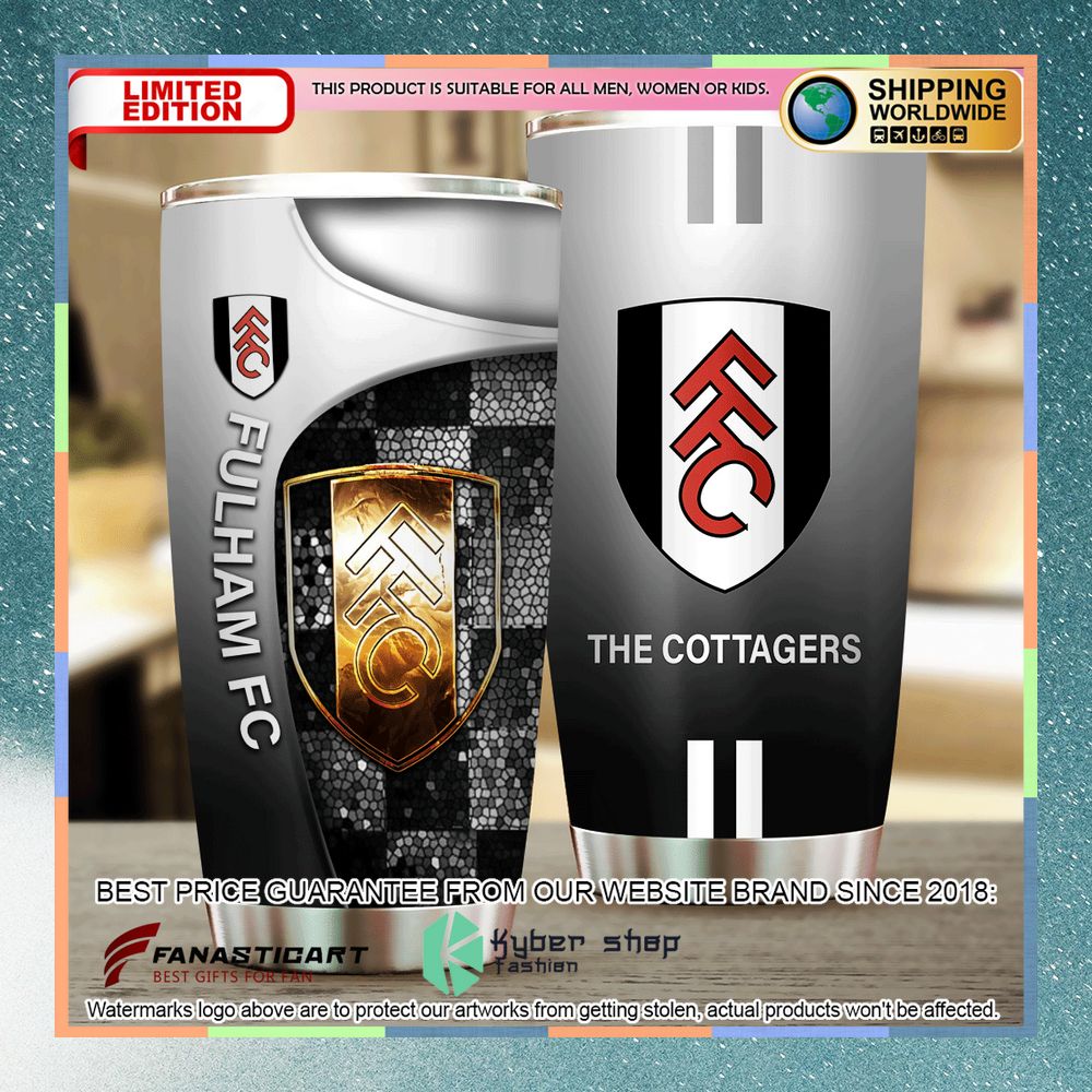 Fulham FC The Cottagers Tumbler 3 Fulham FC The Cottagers Tumbler word1
