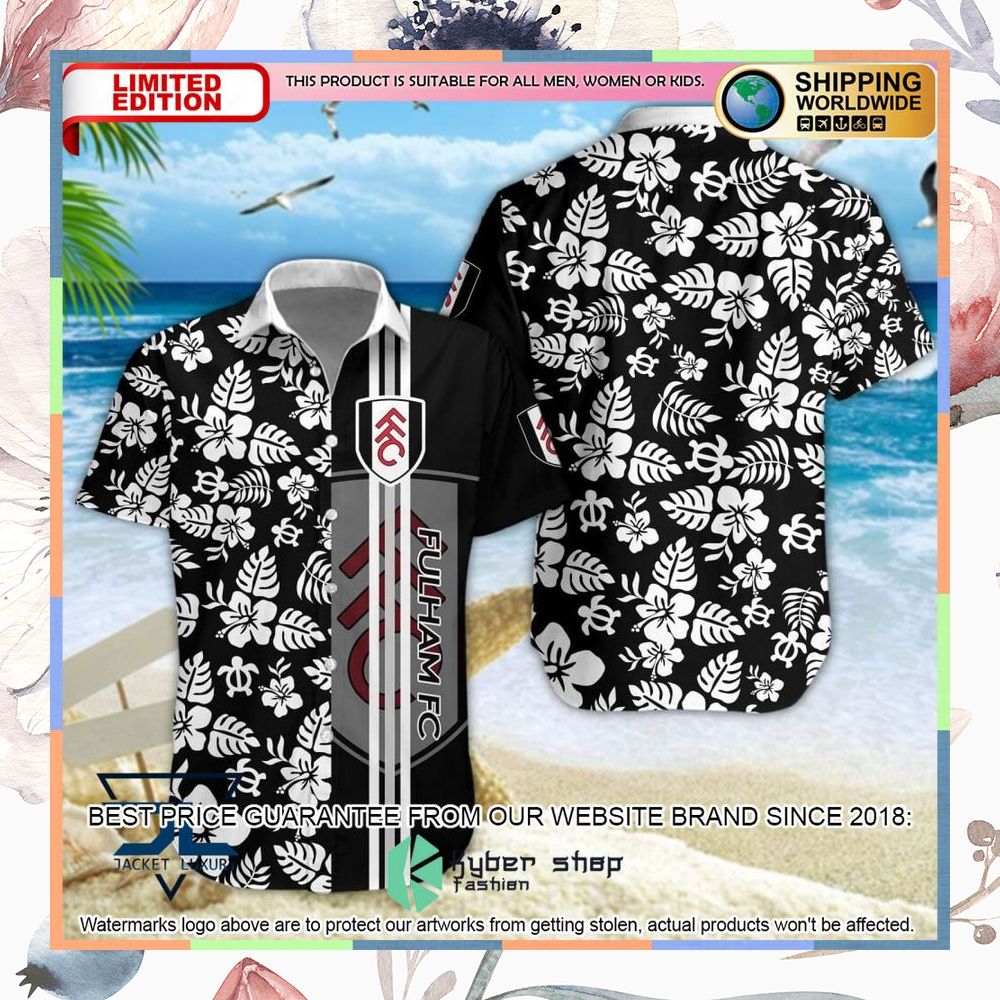 Fulham Flowers Hawaiian Shirt, Shorts 5 Fulham Flowers Hawaiian Shirt, Shorts word3