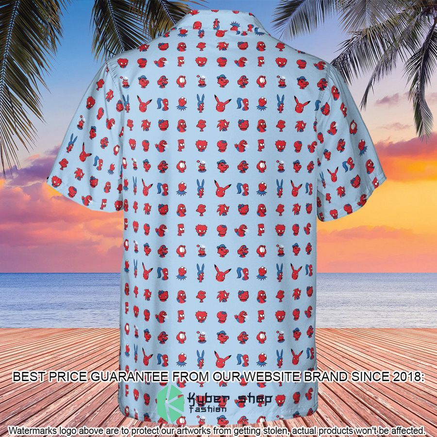 Funny Spider-Man Characters Pattern Hawaiian Shirt 3 Funny Spider-Man Characters Pattern Hawaiian Shirt word2