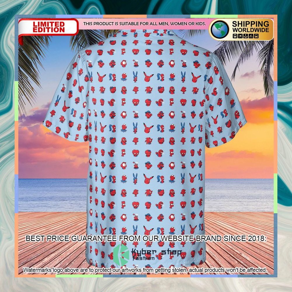 Funny Spider-Man Characters Pattern Hawaiian Shirt 7 Funny Spider-Man Characters Pattern Hawaiian Shirt word2