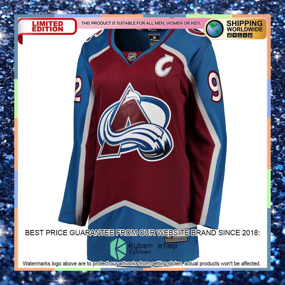 Gabriel Landeskog Colorado Avalanche Women's Home Premier Burgundy Hockey Jersey 6 Gabriel Landeskog Colorado Avalanche Women's Home Premier Burgundy Hockey Jersey word3