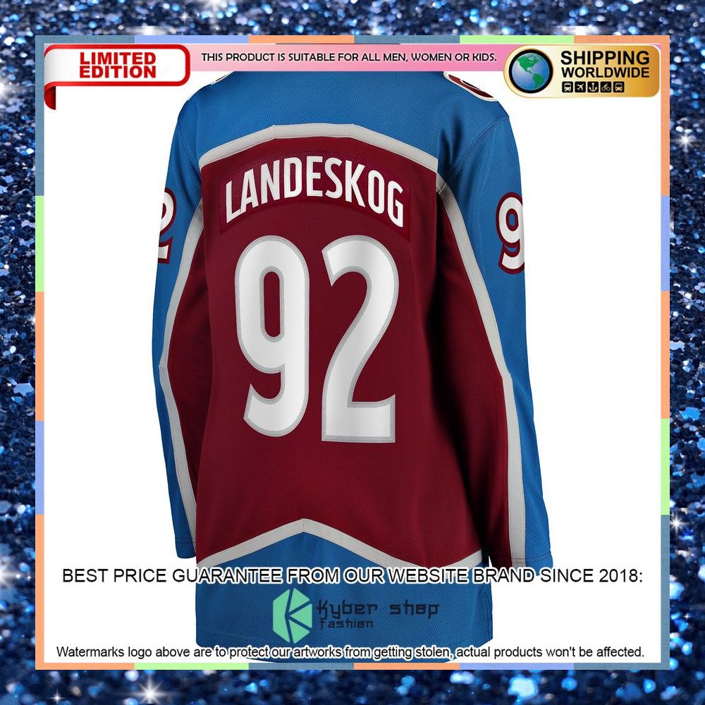 Gabriel Landeskog Colorado Avalanche Women's Home Premier Burgundy Hockey Jersey 7 Gabriel Landeskog Colorado Avalanche Women's Home Premier Burgundy Hockey Jersey word3