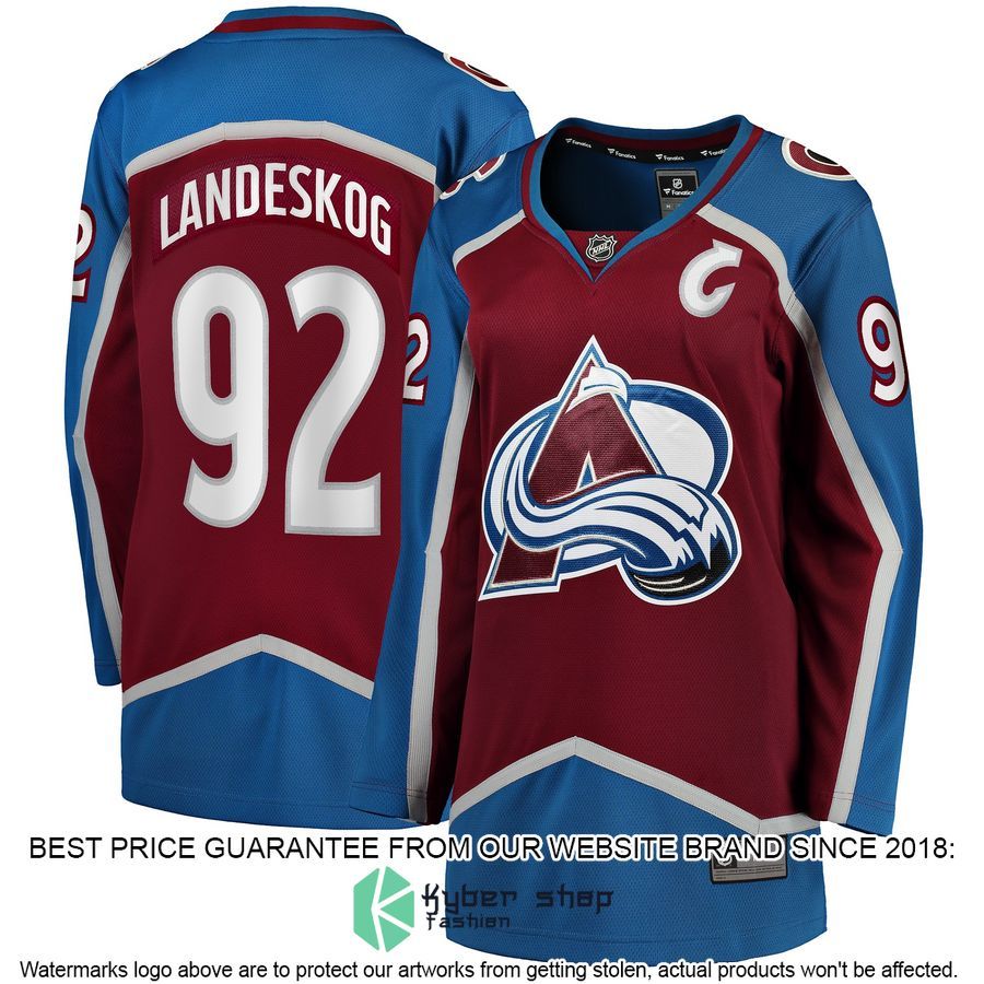 Gabriel Landeskog Colorado Avalanche Women's Home Premier Burgundy Hockey Jersey 4 Gabriel Landeskog Colorado Avalanche Women's Home Premier Burgundy Hockey Jersey word3