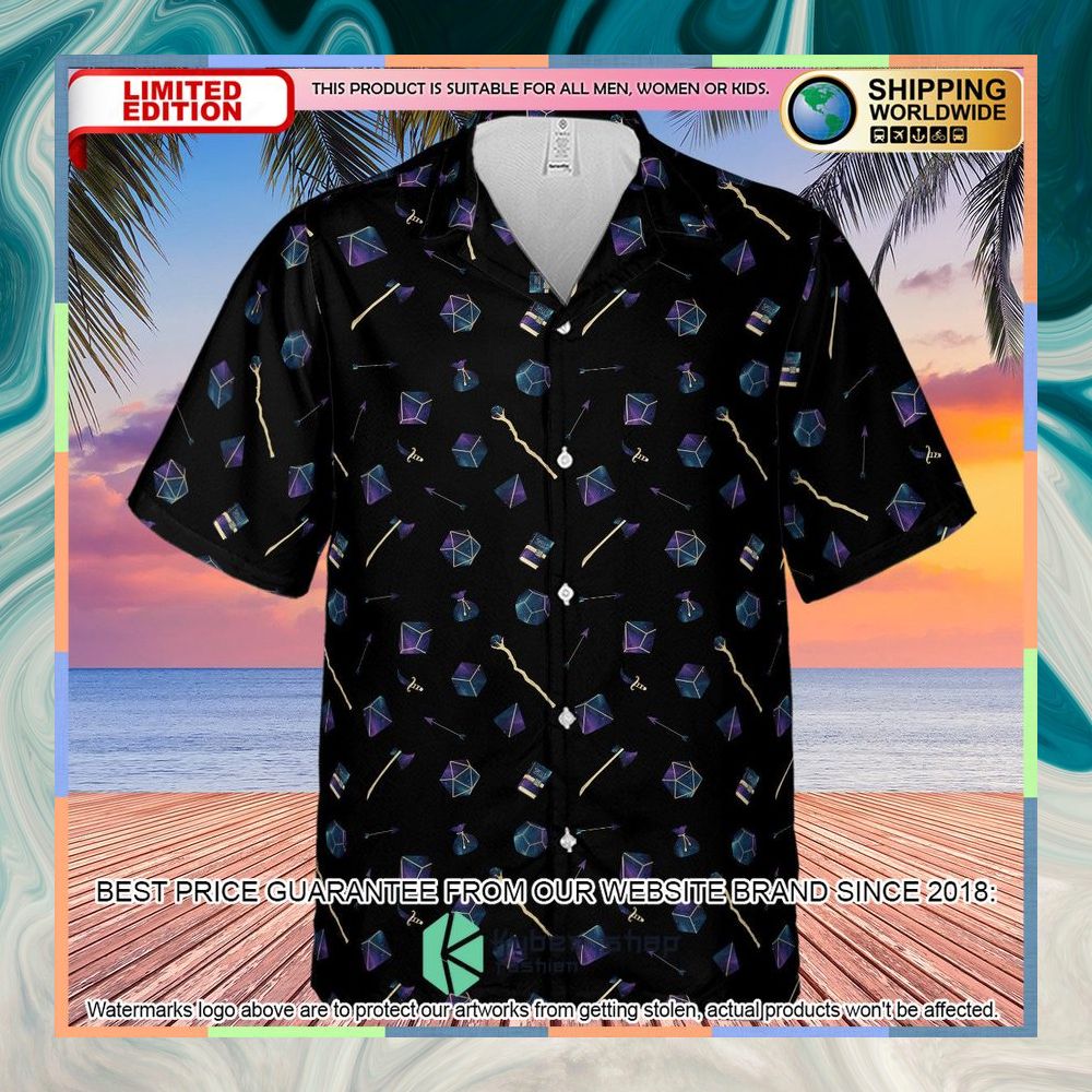Galaxy In Dice Dungeons And Dragons Pattern Hawaiian Shirt 6 Galaxy In Dice Dungeons And Dragons Pattern Hawaiian Shirt word2
