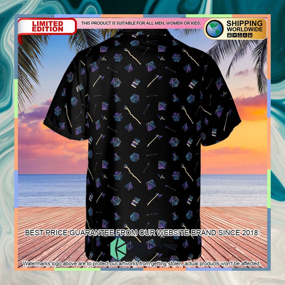 Galaxy In Dice Dungeons And Dragons Pattern Hawaiian Shirt 7 Galaxy In Dice Dungeons And Dragons Pattern Hawaiian Shirt word2