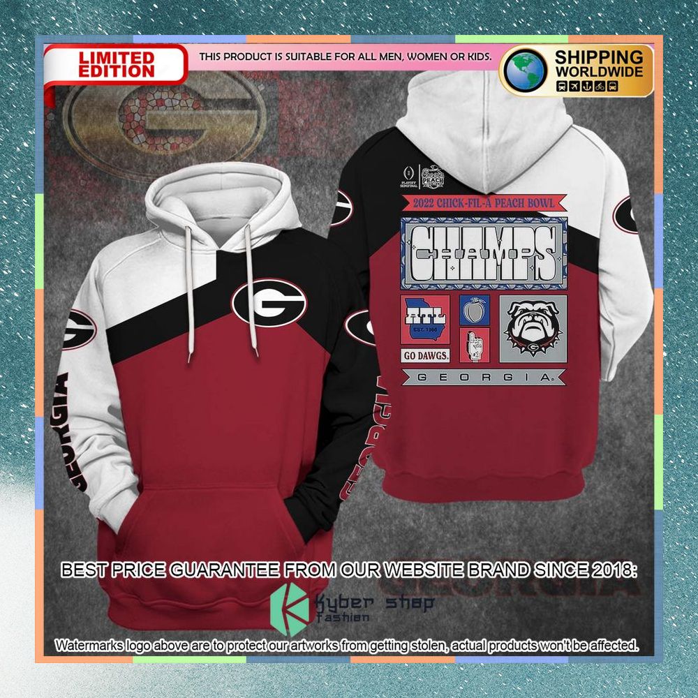 Georgia Football Chick fil A peach bowl 2022 Hoodie, Shirt 4 Georgia Football Chick fil A peach bowl 2022 Hoodie, Shirt word2