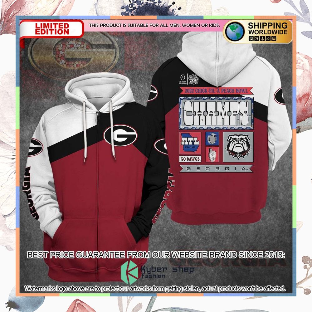 Georgia Football Chick fil A peach bowl 2022 Hoodie, Shirt 8 Georgia Football Chick fil A peach bowl 2022 Hoodie, Shirt word2