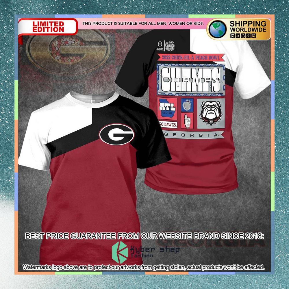 Georgia Football Chick fil A peach bowl 2022 Hoodie, Shirt 6 Georgia Football Chick fil A peach bowl 2022 Hoodie, Shirt word2