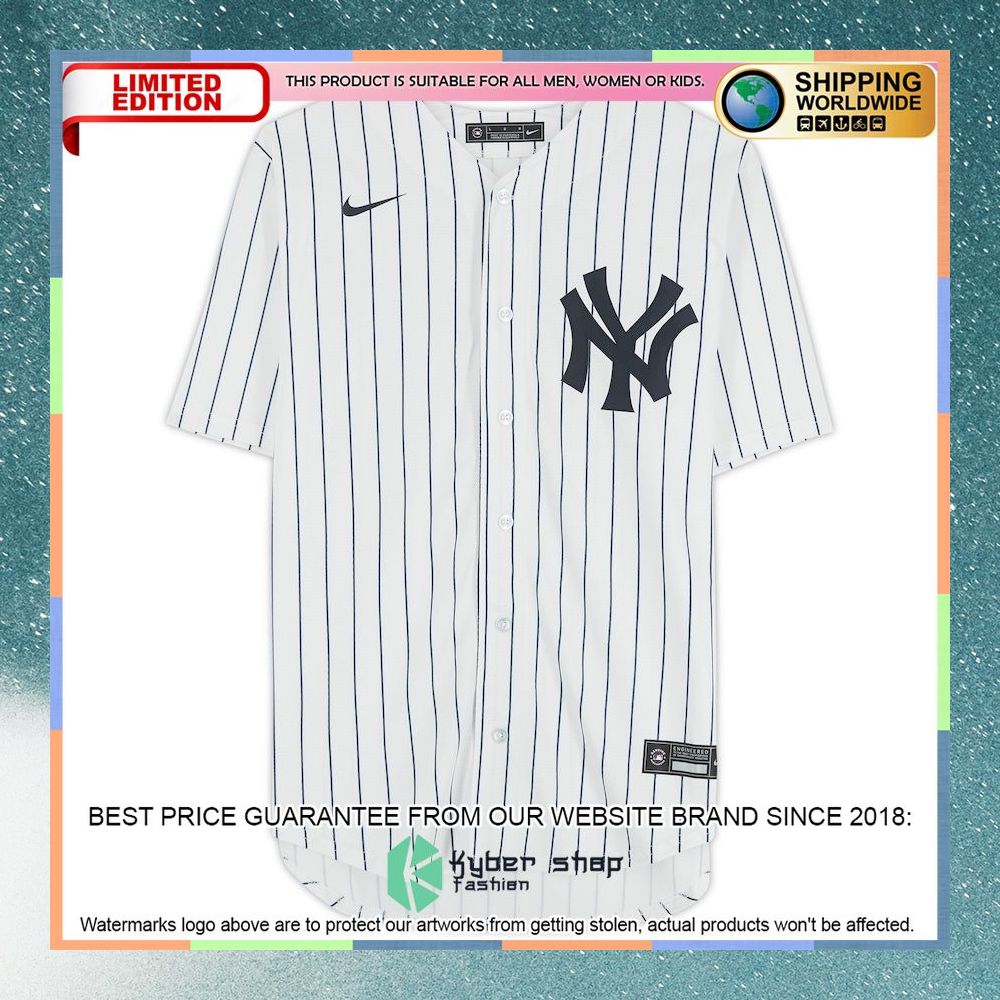 Gerrit Cole New York Yankees White Baseball Jersey 6 Gerrit Cole New York Yankees White Baseball Jersey word1