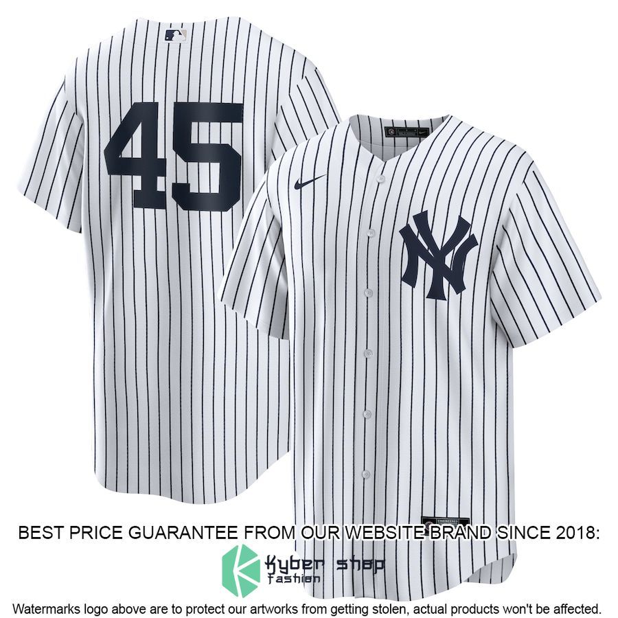 Gerrit Cole New York Yankees Home Player Name White Baseball Jersey