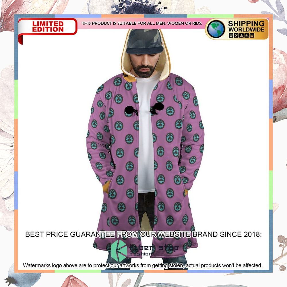 Giorno Giovanna Anime Jojos Bizarre Adventure Hooded Cloak 8 Giorno Giovanna Anime Jojos Bizarre Adventure Hooded Cloak word3