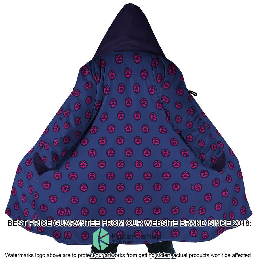 Giorno Giovanna Anime Jojos Bizarre Adventure Hooded Cloak
