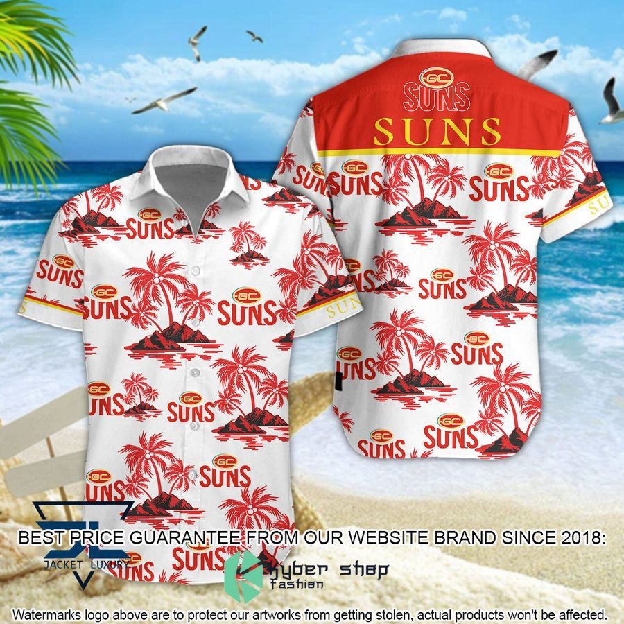 Gold Coast Suns Hawaiian Shirt, Shorts