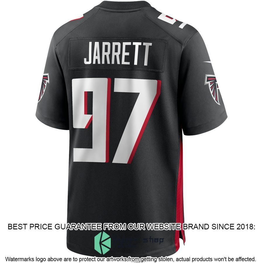 Grady Jarrett Atlanta Falcons Black Football Jersey 3 Grady Jarrett Atlanta Falcons Black Football Jersey word2