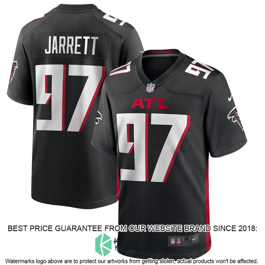 Grady Jarrett Atlanta Falcons Black Football Jersey 4 Grady Jarrett Atlanta Falcons Black Football Jersey word2