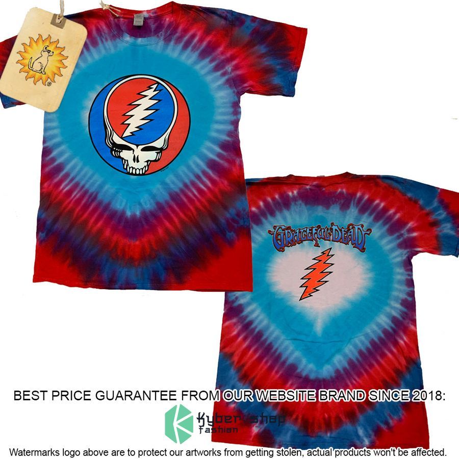 Grateful Dead Bolt Tie Dye Shirt, Hoodie