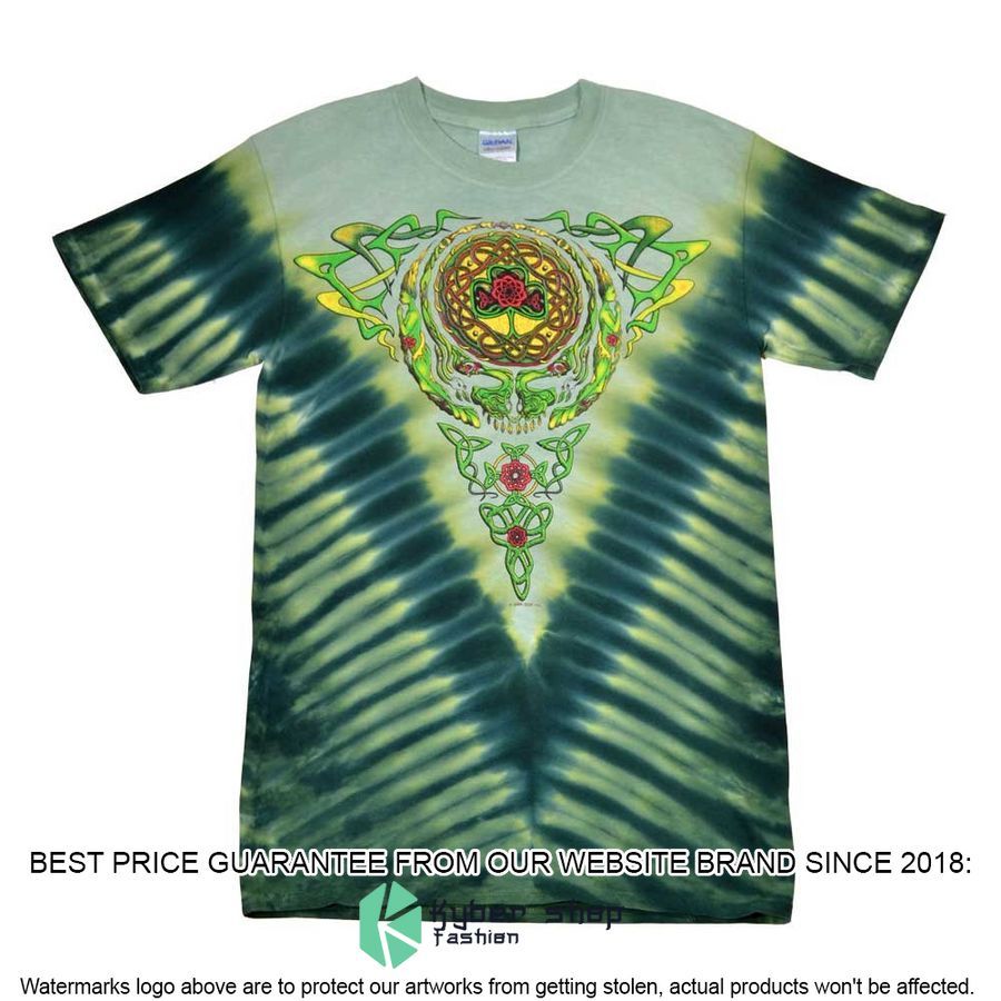 Grateful Dead Celtic Knot Steal Your Face Tie Dye Shirt, Hoodie