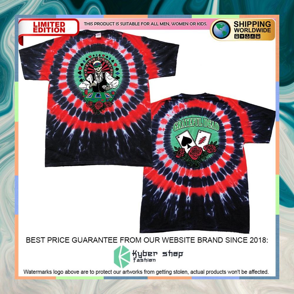 Grateful Dead Dealer Tie Dye Shirt, Hoodie 3 Grateful Dead Dealer Tie Dye Shirt, Hoodie word3