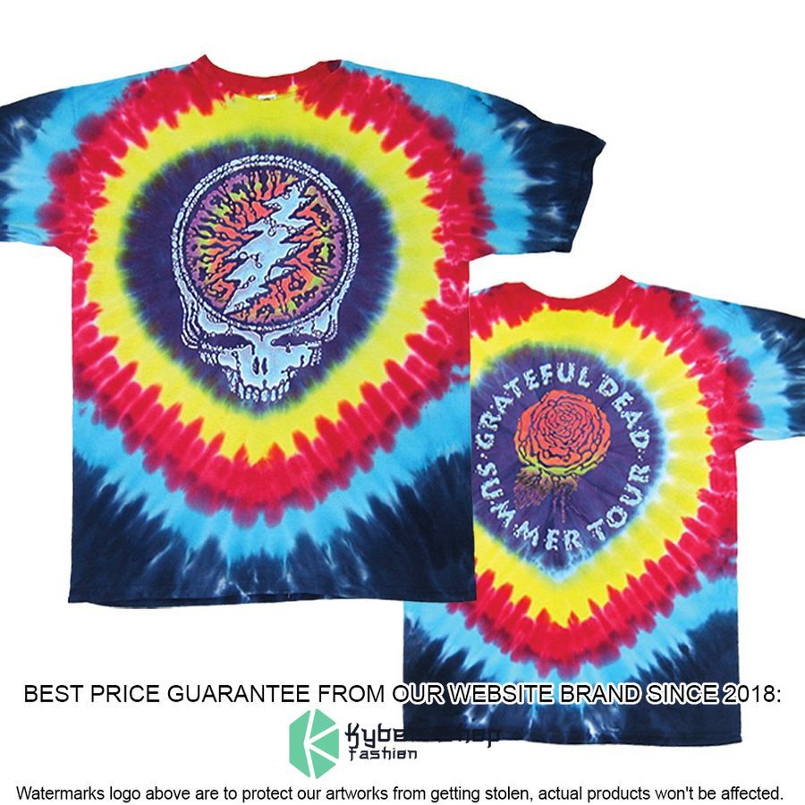 Grateful Dead Raindrops Tie Dye Shirt, Hoodie