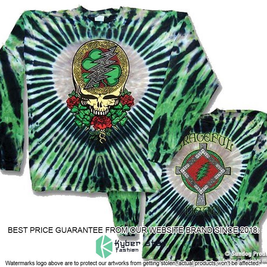 Grateful Dead Shamrock Shirt, Hoodie