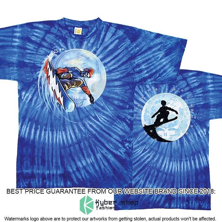 Grateful Shred Tie Dyed Shirt, Hoodie