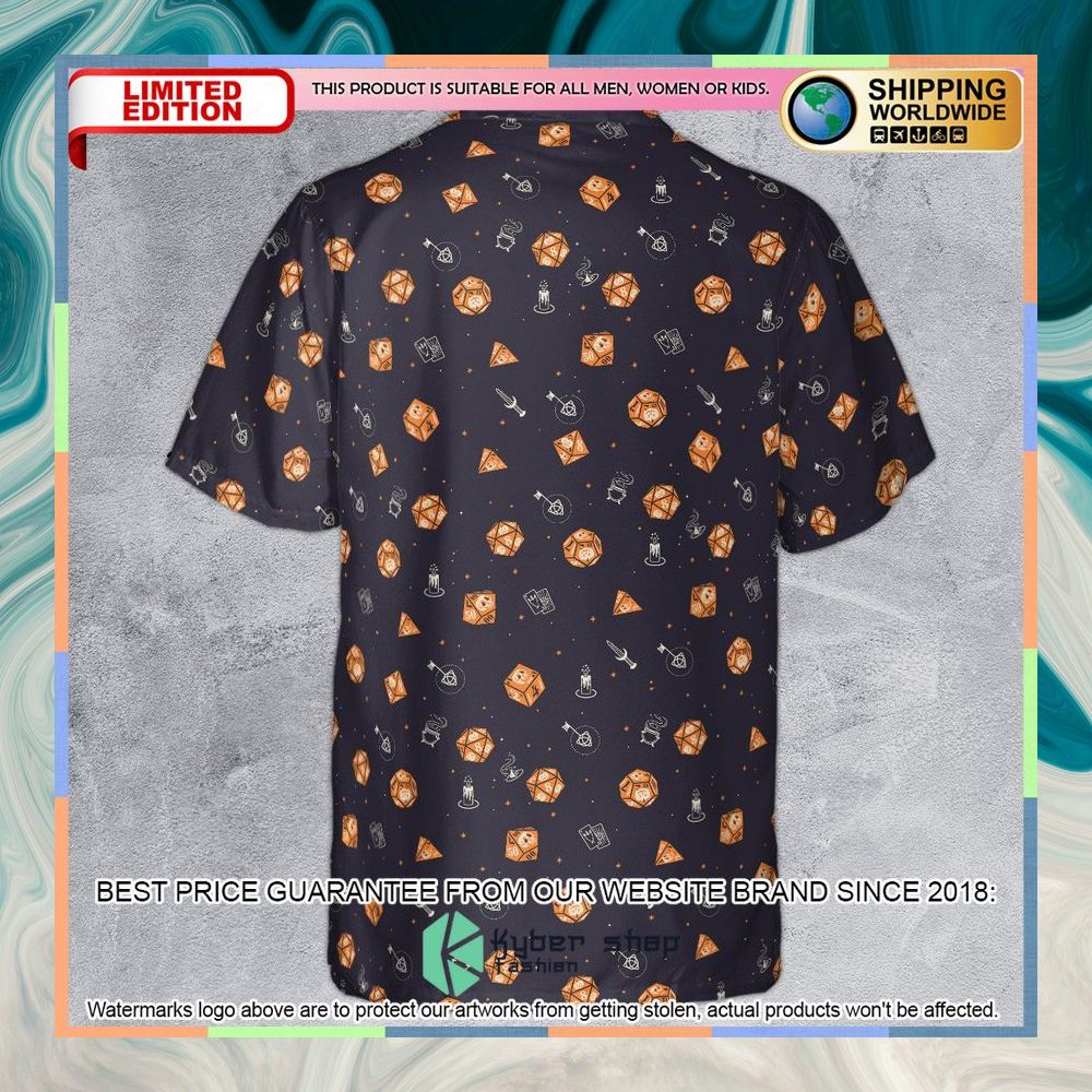 Halloween Dices Pattern Hawaiian Shirt 7 Halloween Dices Pattern Hawaiian Shirt word3