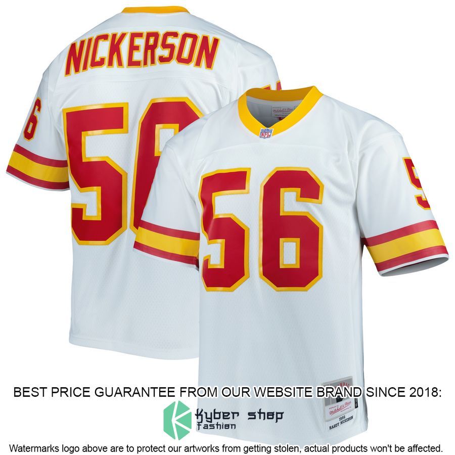 Hardy Nickerson Tampa Bay Buccaneers Mitchell & Ness 1996 Legacy Replica White Football Jersey